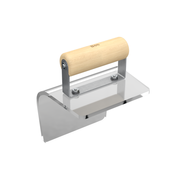 Bon Tool Step Tool, Plex Outside 6" X 5", 1-1/2" Radius 5" Lip Wood Handle 82-357